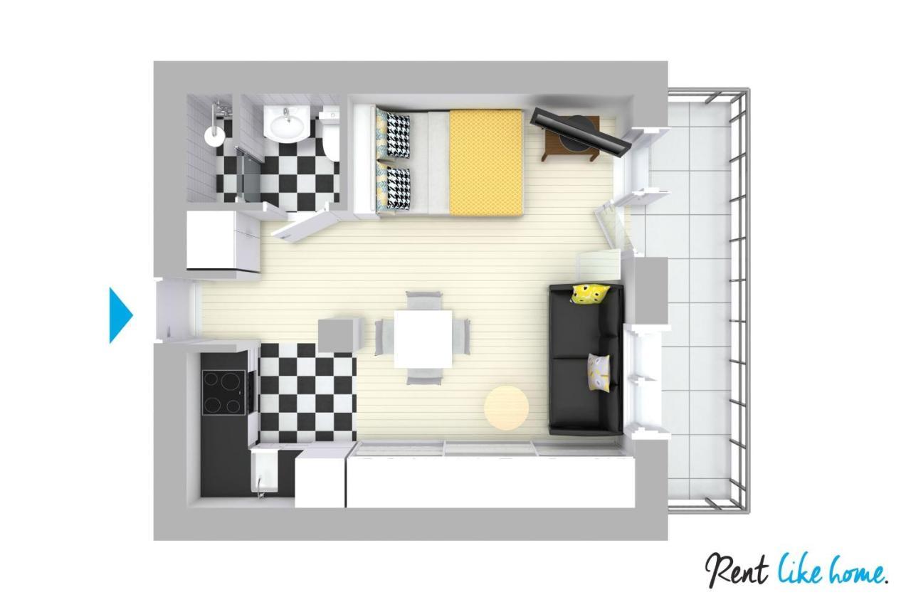 Rent Like Home - Wilcza 22A ワルシャワ エクステリア 写真